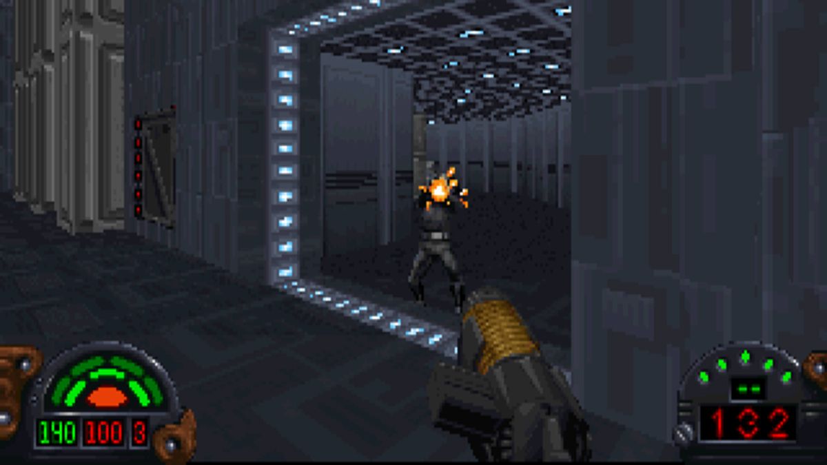 Doom on FreeDOS screenshot