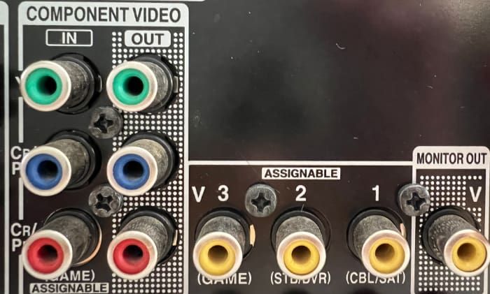 Analog video connectors