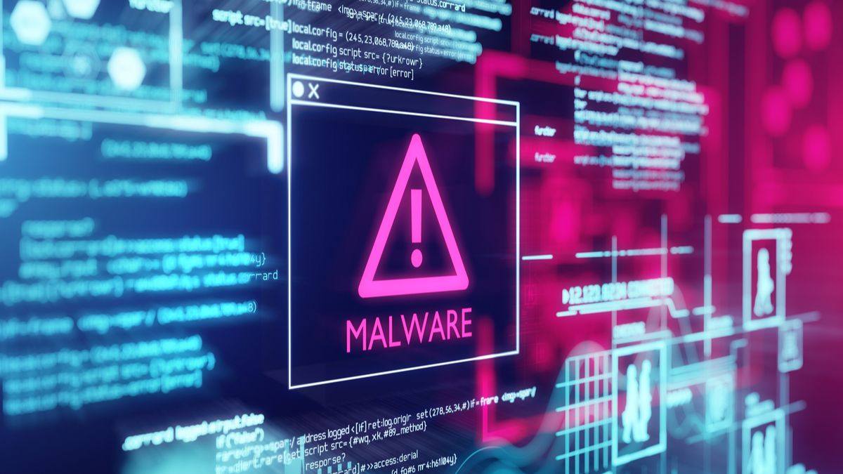 Malware warning image