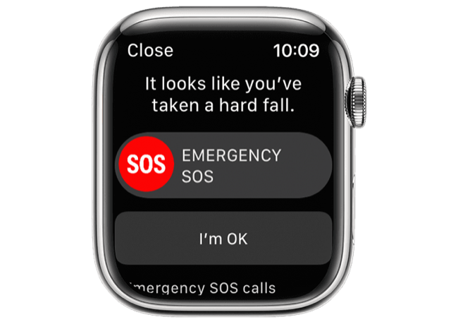 Apple Watch Fall Detection on Series 7