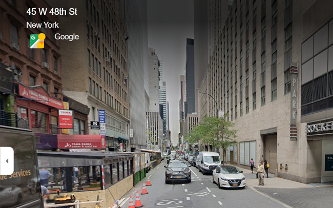 Google's street view with Search.