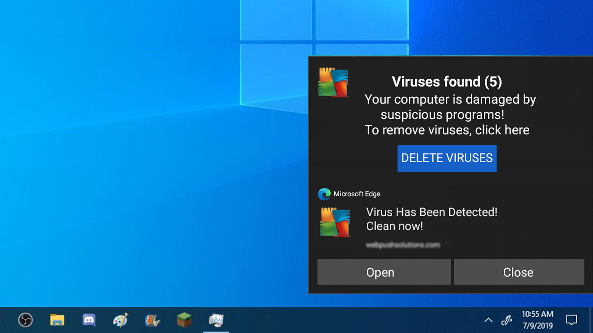 That Computer Virus You Can't Remove Might Be a Browser Notification
