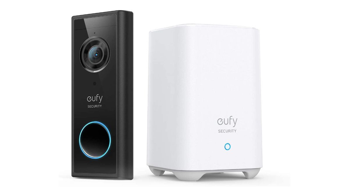 Eufy Video Doorbell and HomeBase Hub
