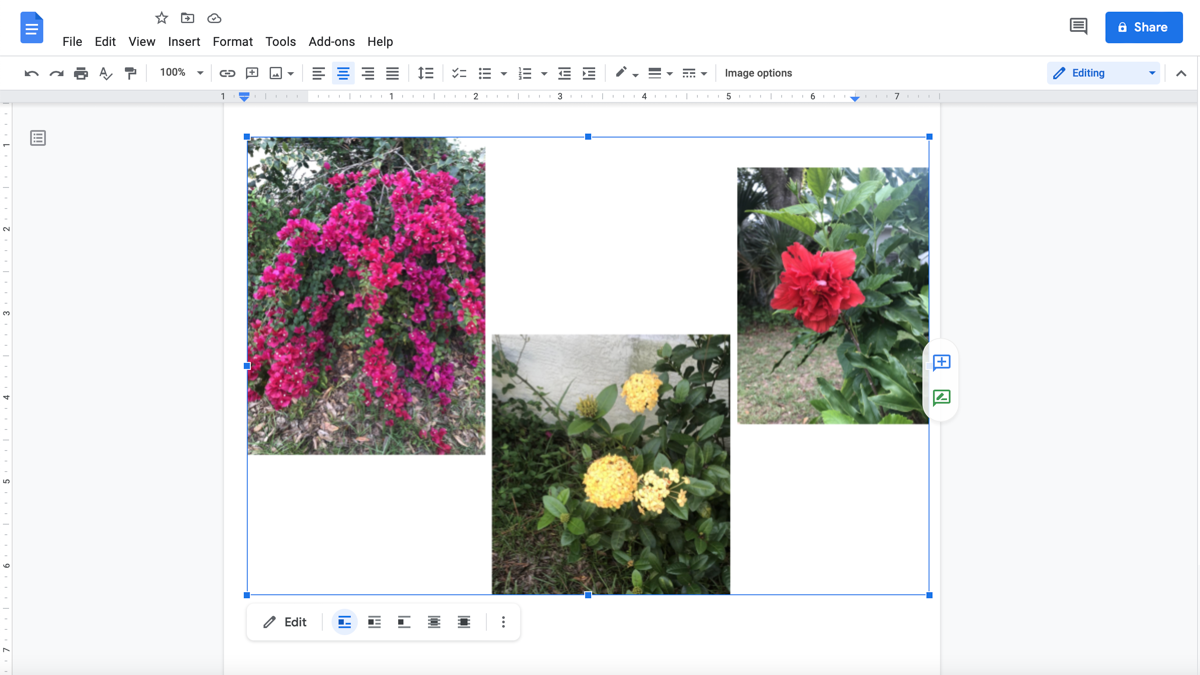 how-to-group-images-in-google-docs