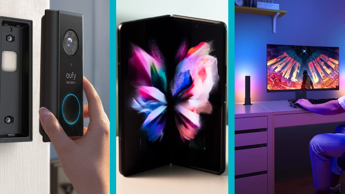 How-To Geek Deals Featuring Samsung's Spring Sale, Eufy Video Doorbell, and Govee Flow Plus Light Bars