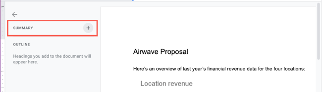 How to Add a Document Summary in Google Docs