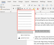 5 Ways To Underline In Microsoft Word