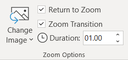 Zoom Options in PowerPoint