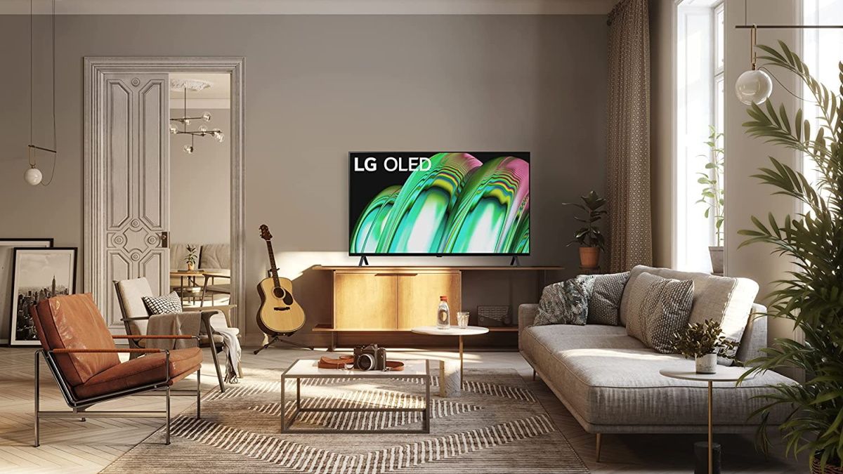 LG A2 in living room
