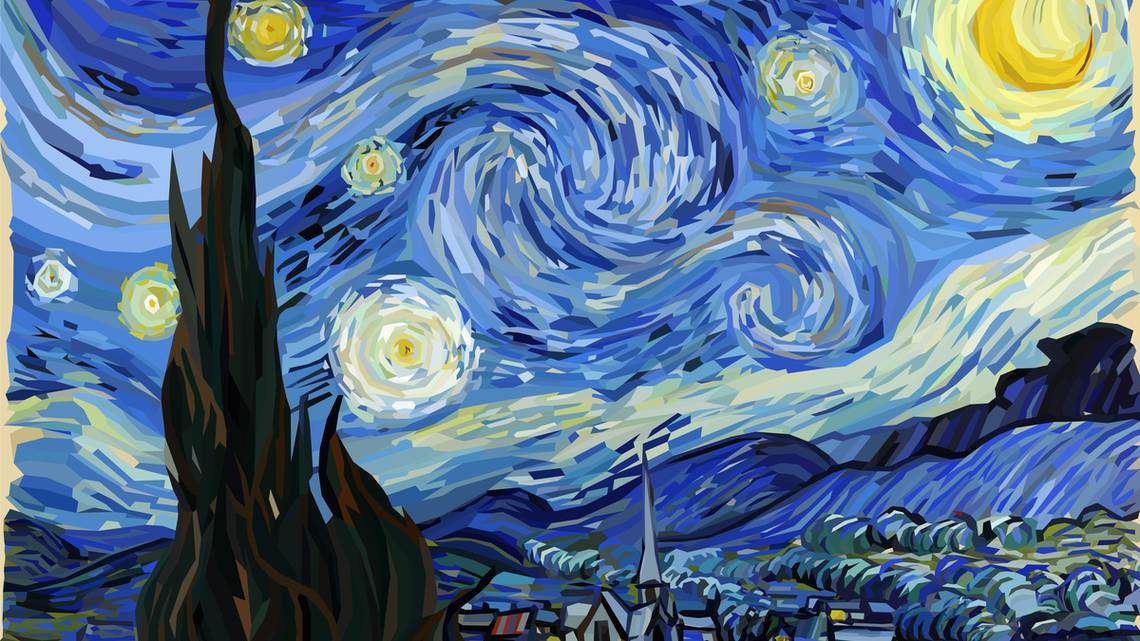 VincentVanGogh'sfamousstarrynight