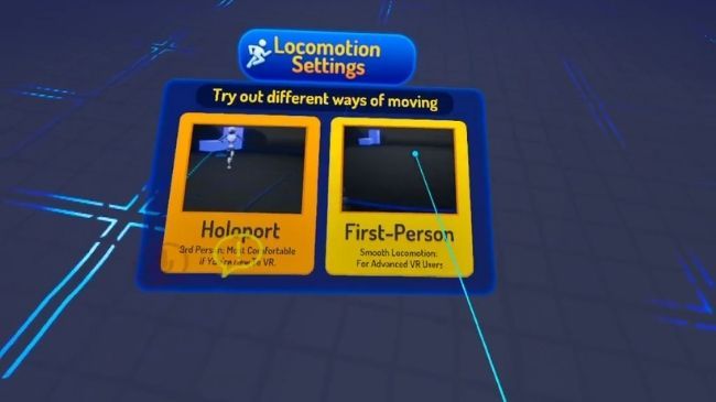VRChat Locomotion Settings