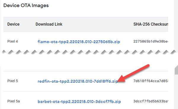 Click the correct file for your phone.