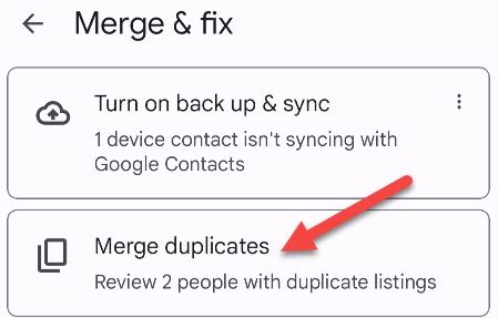 How to Merge Duplicate Contacts on Android
