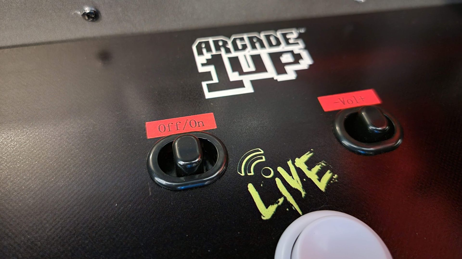 Terminator 2 arcade live button for leaderboard