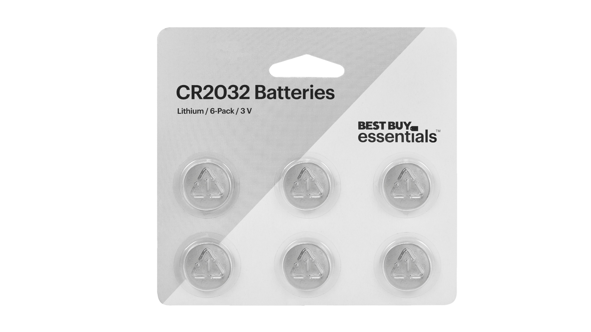 Best Buy Essentials CR2032 Battery 6-pack