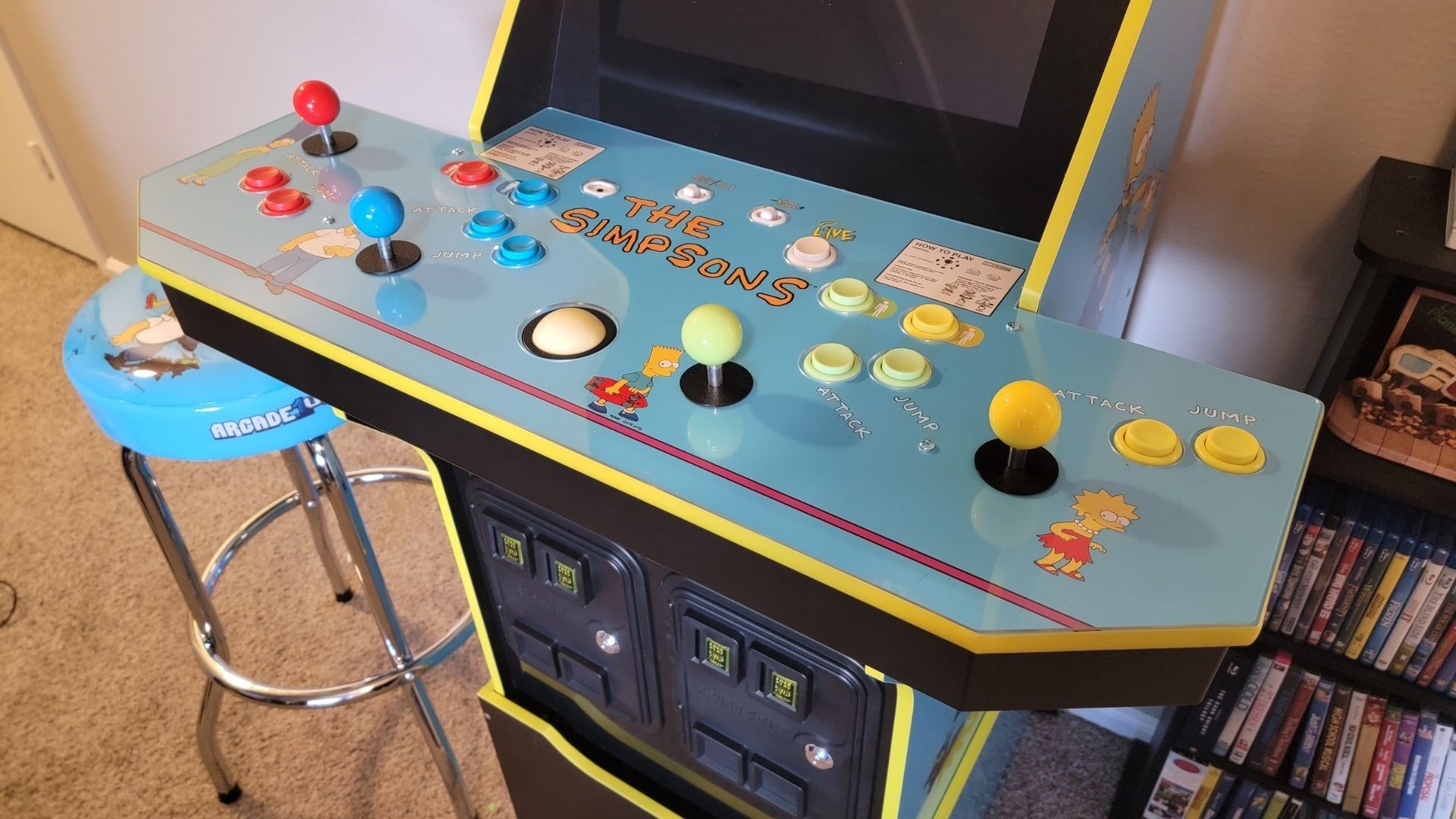 How I Hacked the Arcade1Up Simpsons Machine (Softmod) to Play