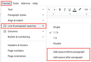 How To Change Line Spacing In Google Docs