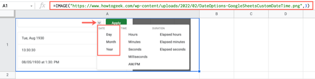 IMAGE function with original size