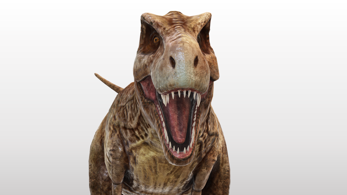 PowerPoint dinosaur 3D model