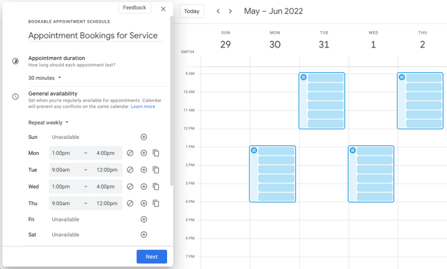 How To Set Up Appointment Schedules In Google Calendar