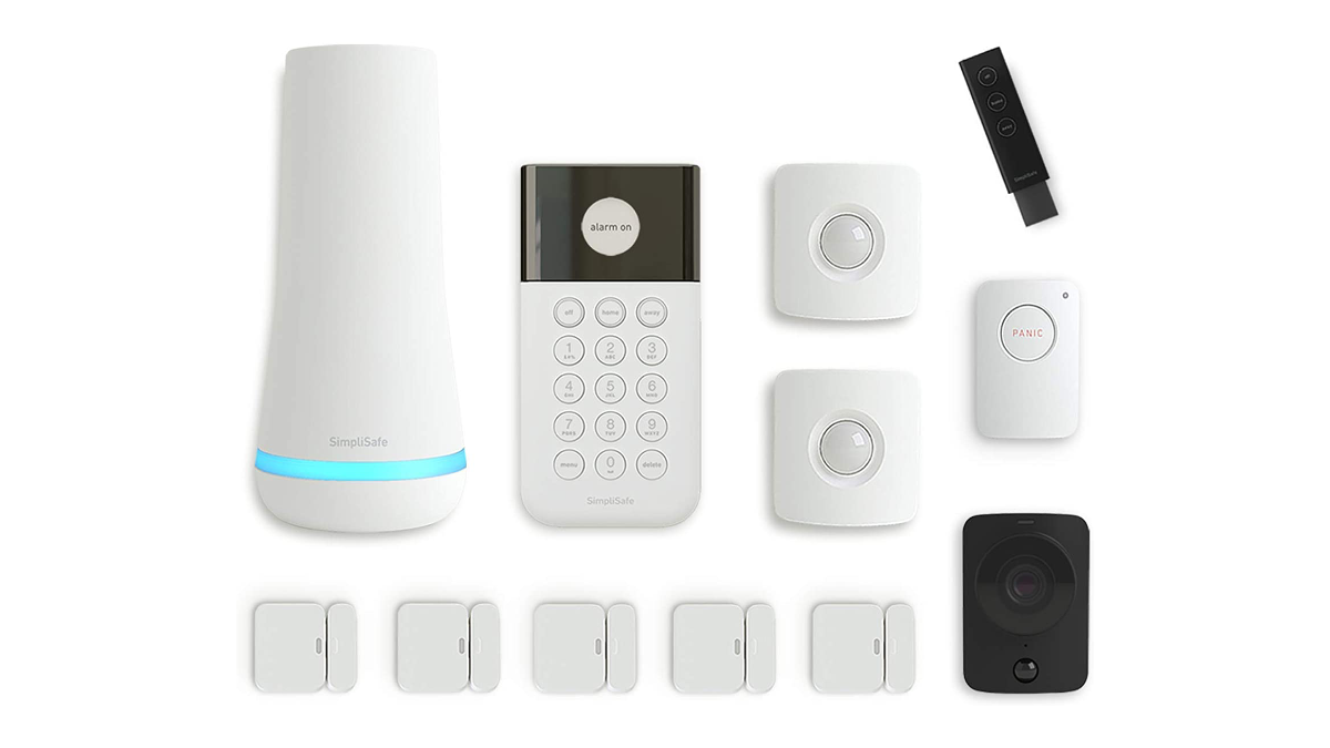 SimpliSafe 12-Piece Wireless Home Security System product image