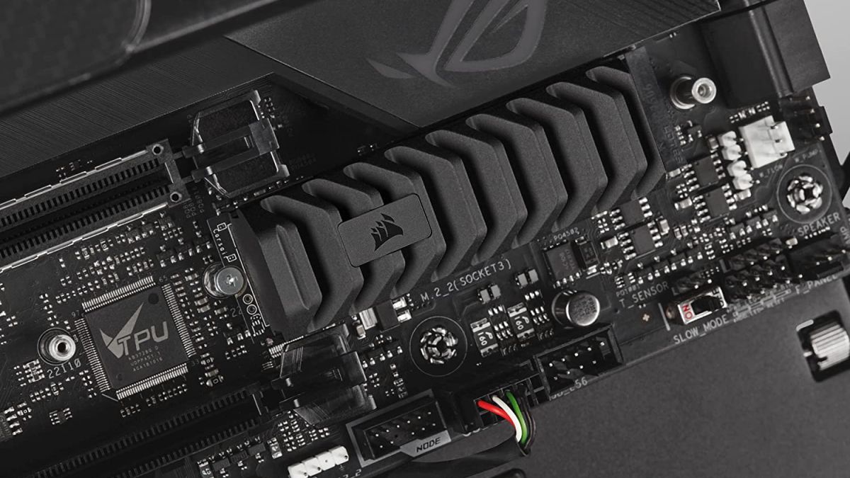 Corsair SSD in motherboard