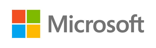 Microsoft's logo from 2012 to present.