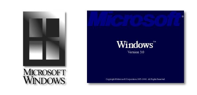 The Windows 3.0 Logo Era