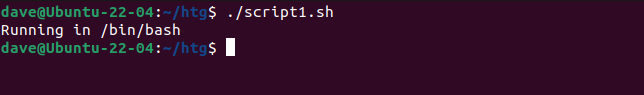 Identifying the shell a script is running under