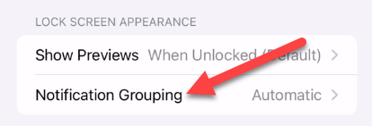 How To Manage Notification Grouping On IPhone