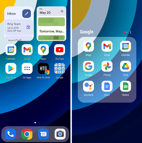 Android layout.