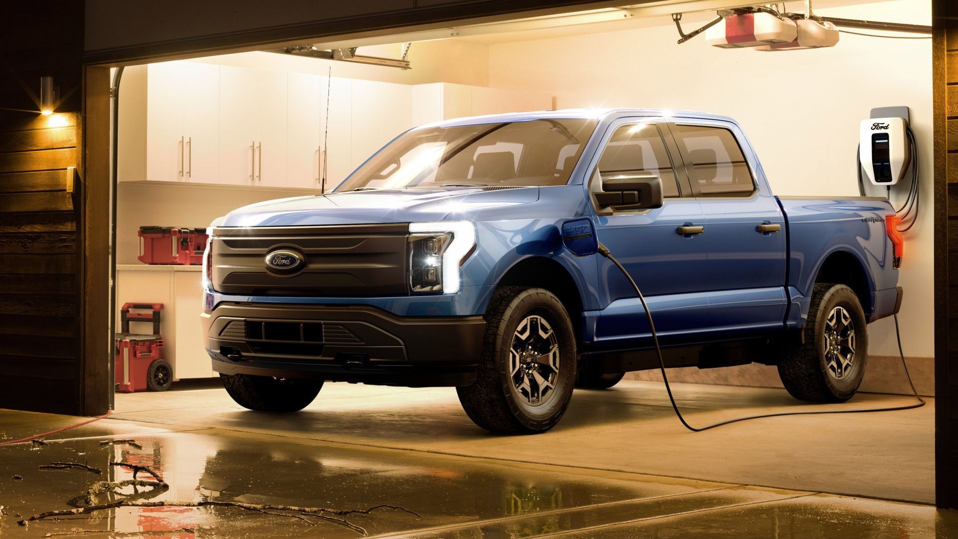 F-150 Lightning Charging at home
