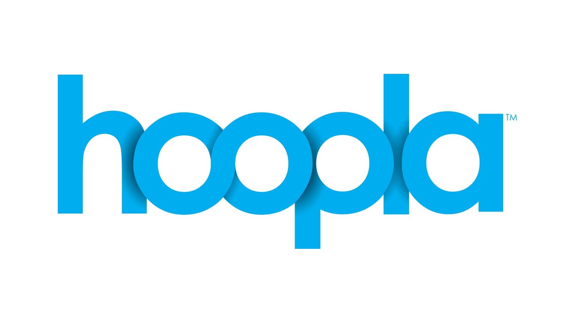 Hoopla logo on a white background