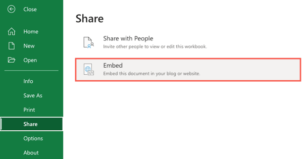 How To Embed A Microsoft Excel Sheet On Your Blog Or Site