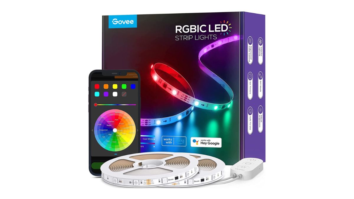Govee RGBIC LED Strip Lights Amazon Page