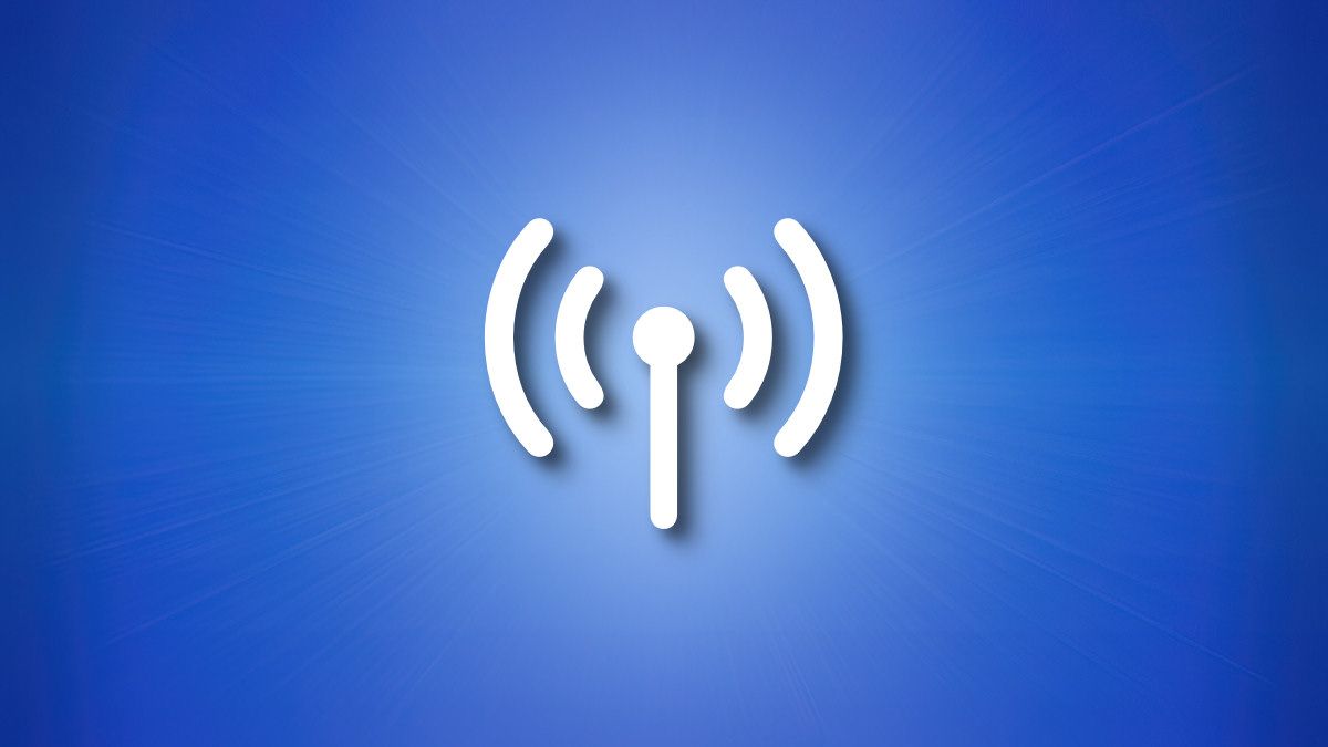 Apple Celluar Data icon on a blue background