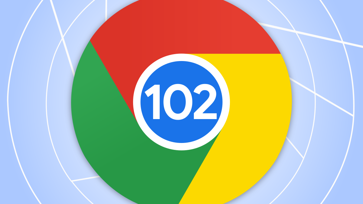 Chrome 102 logo.
