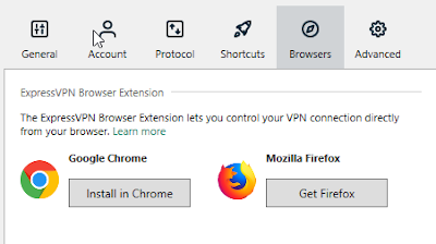 ExpressVPN browser extension