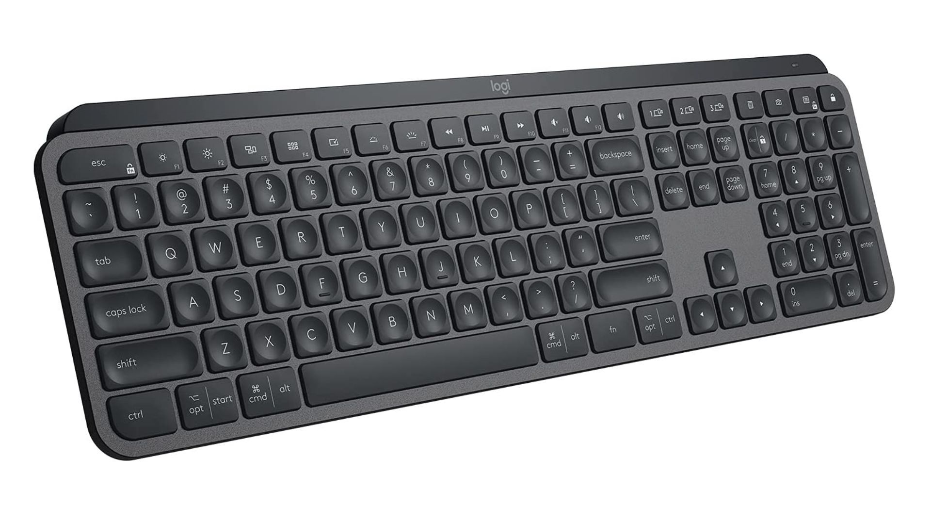 Logitech MX Keys Advanced Wireless Illuminated Keyboard (1)