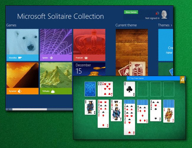 The Microsoft Solitaire Collection Screenshots