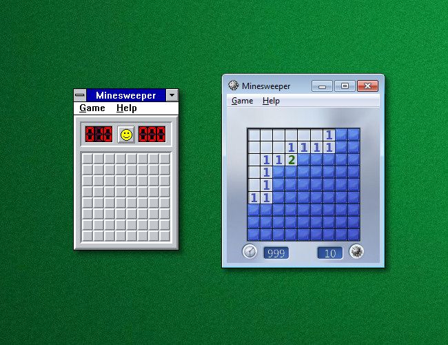 Microsoft Minesweeper Screenshots