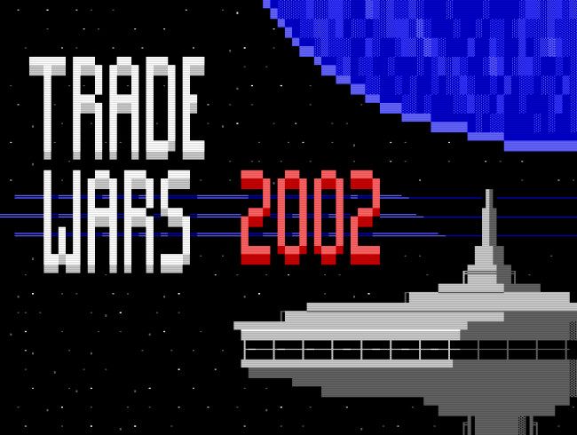 TradeWars 2002 ANSI BBS Intro Screen