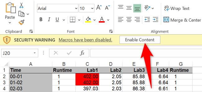 How To Enable Macros In Microsoft Excel 8845