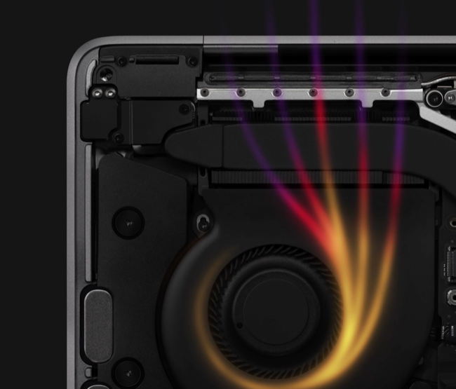 13-inch M2 MacBook Pro Active Cooling