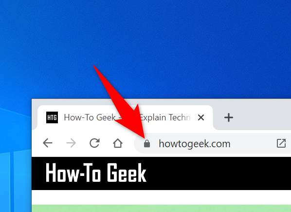 Drag the padlock icon to the desktop.