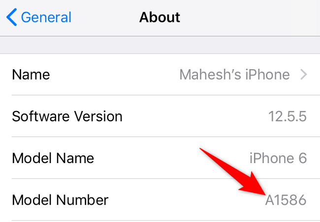 How Do I Find The Model Number On My Iphone