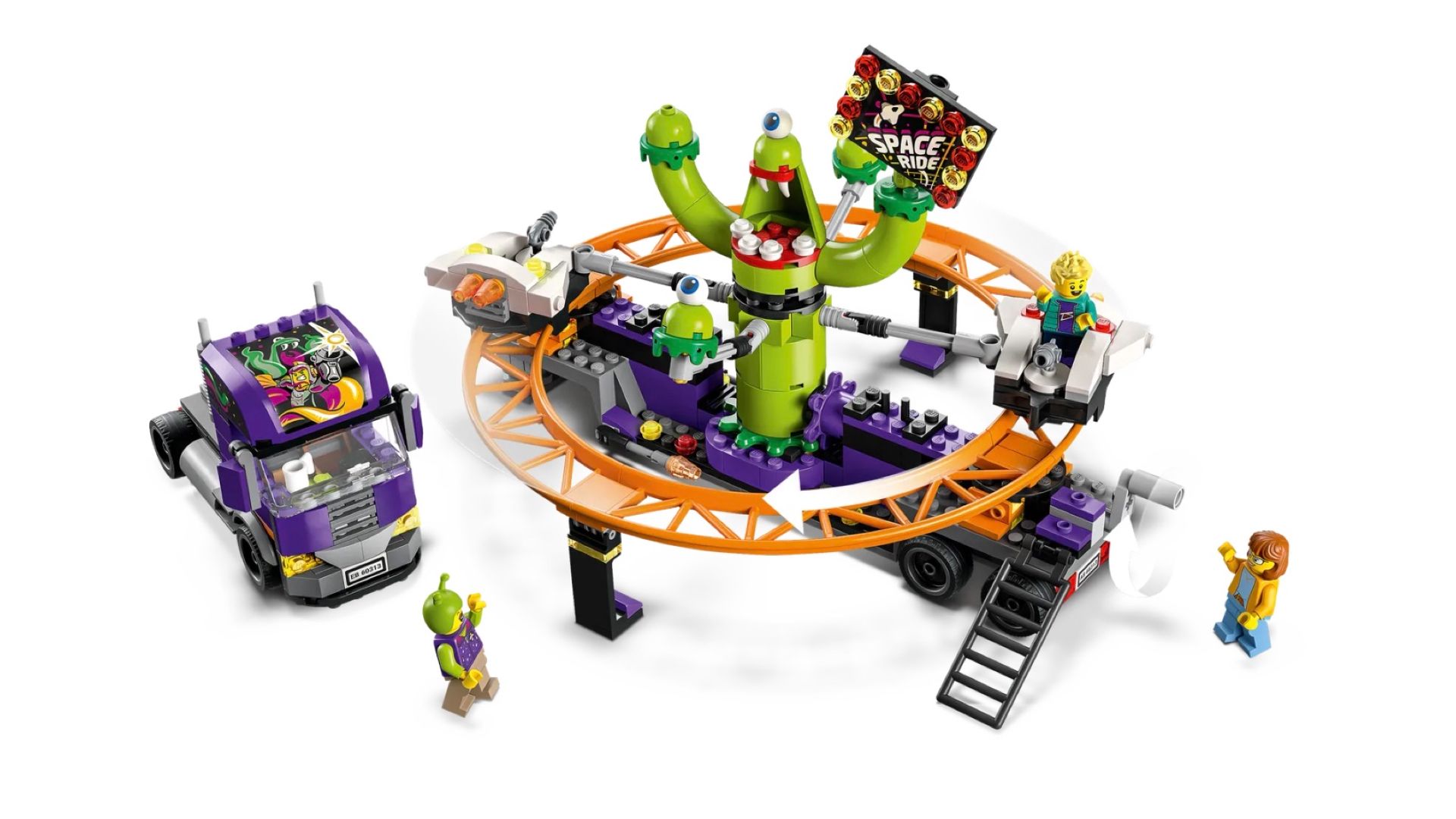 LEGO City amusement ride truck