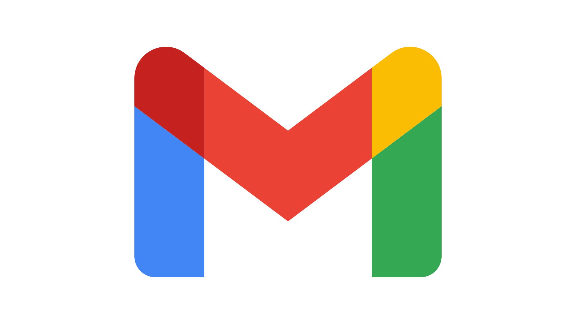 Gmail logo on a white background