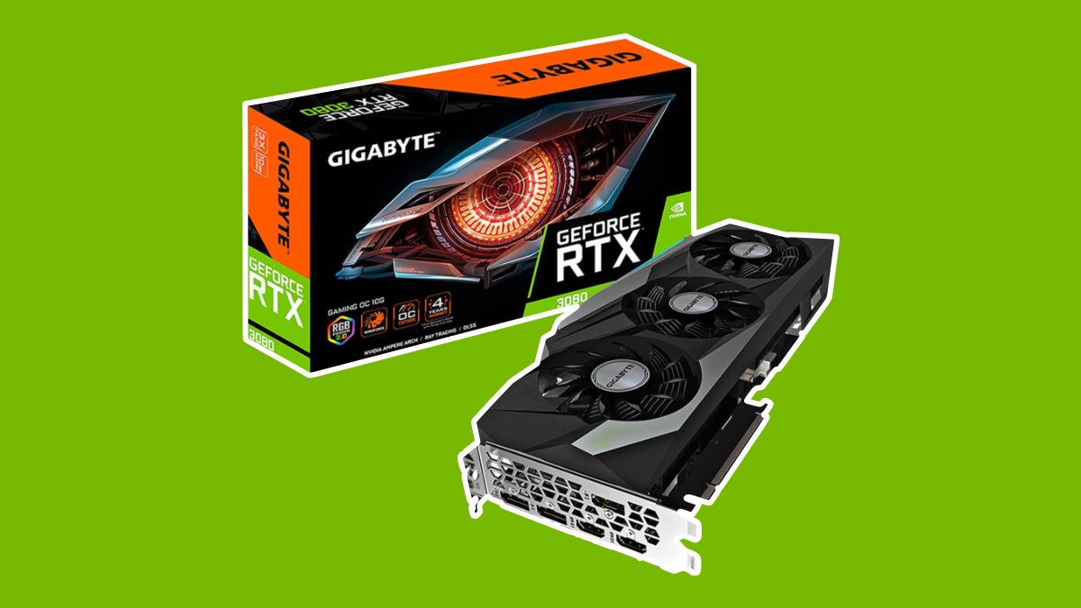 GIGABYTE GeForce RTX 3080 GPU Product Image