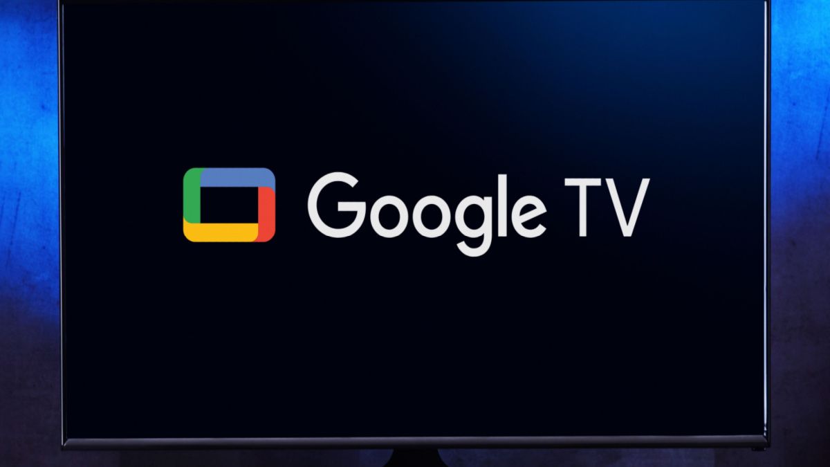 Google TV logo.